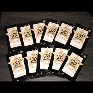 Victoria’s Secret rewards cards